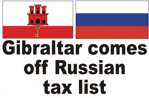 Gibraltar comes off Russian tax list